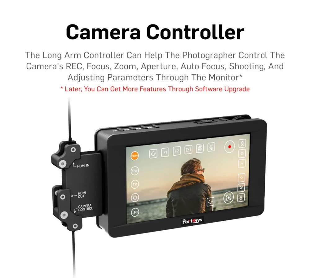 PortKeys Long Arm Camera Controller KIT for Z Cam E2 KIT Sony Canon Panasonic camera control