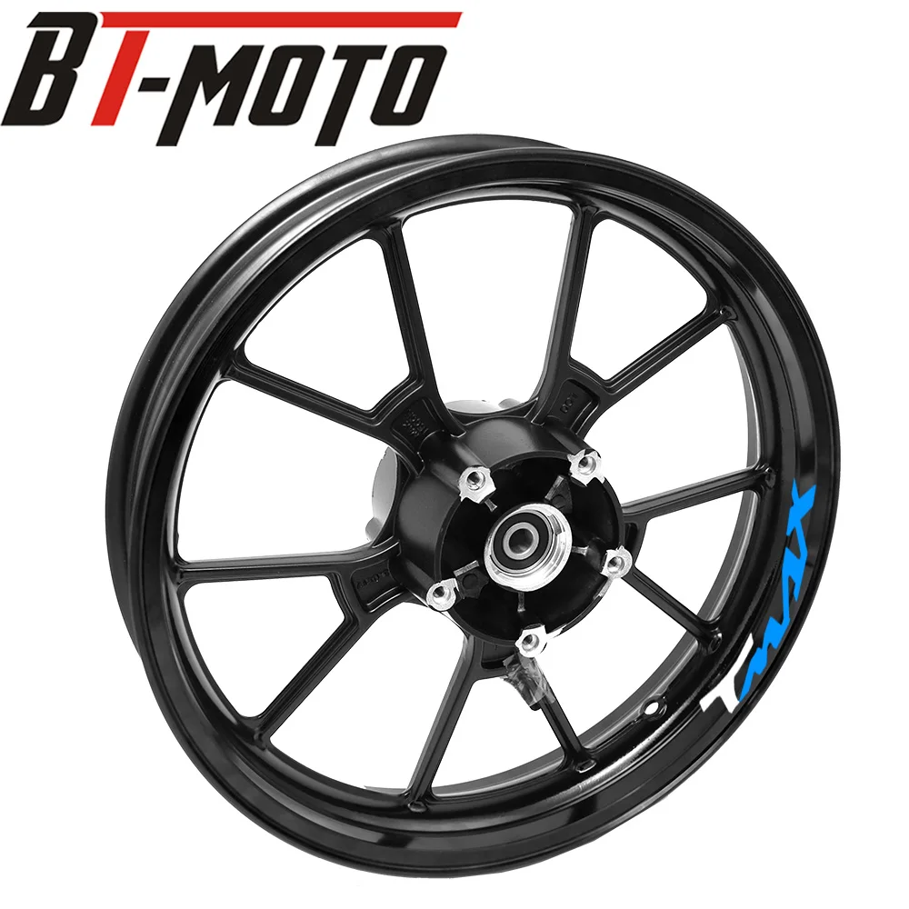 Светоотражающая полоса на колесо для мотоцикла Yamaha TMAX XMAX NMAX VMAX tmax nmax vmax|Наклейки и