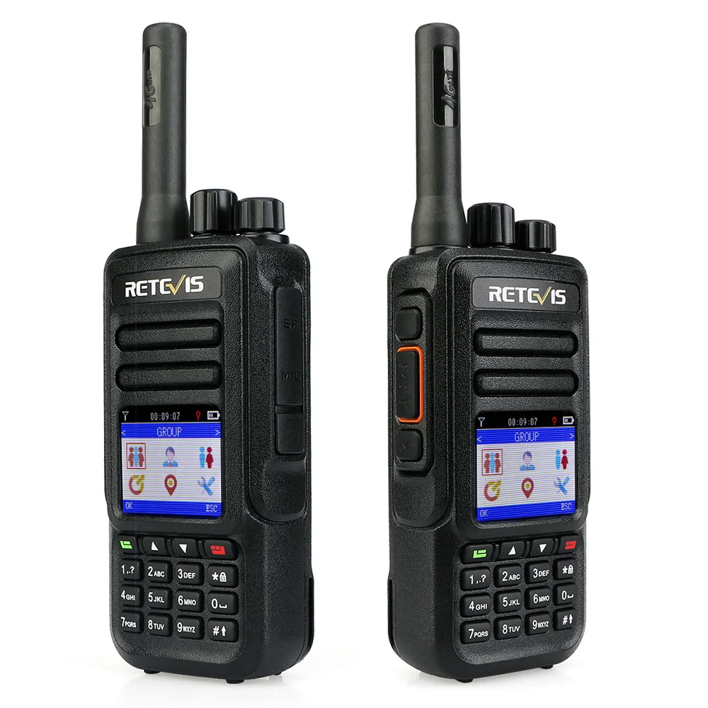 Retevis RT51 PoC радио сеть двухстороннее 4G LTE FDD 3G WCDMA GPS с кабелем для программирования SIM