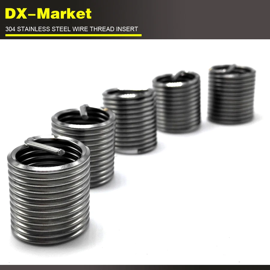 M12 * 1 5 P 25 шт. 1d 1.5d 2d 2.5d 3d каждый 304 резьбовые вставки из нержавеющей стали комплект