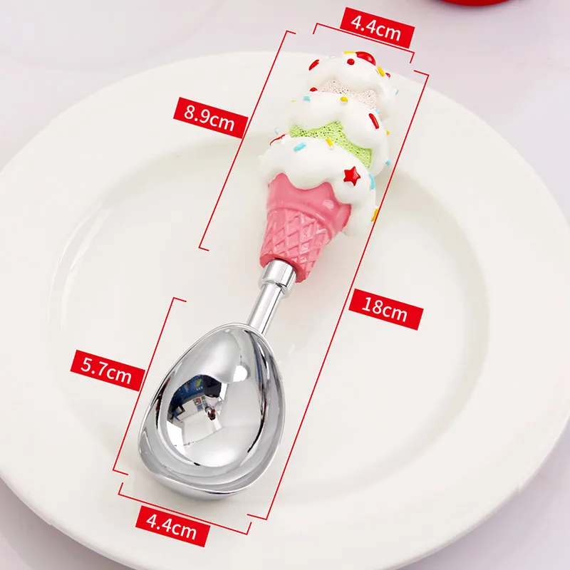 ORZ совок для мороженного ложка Смола ручка круглая формочка мороженого йогурта