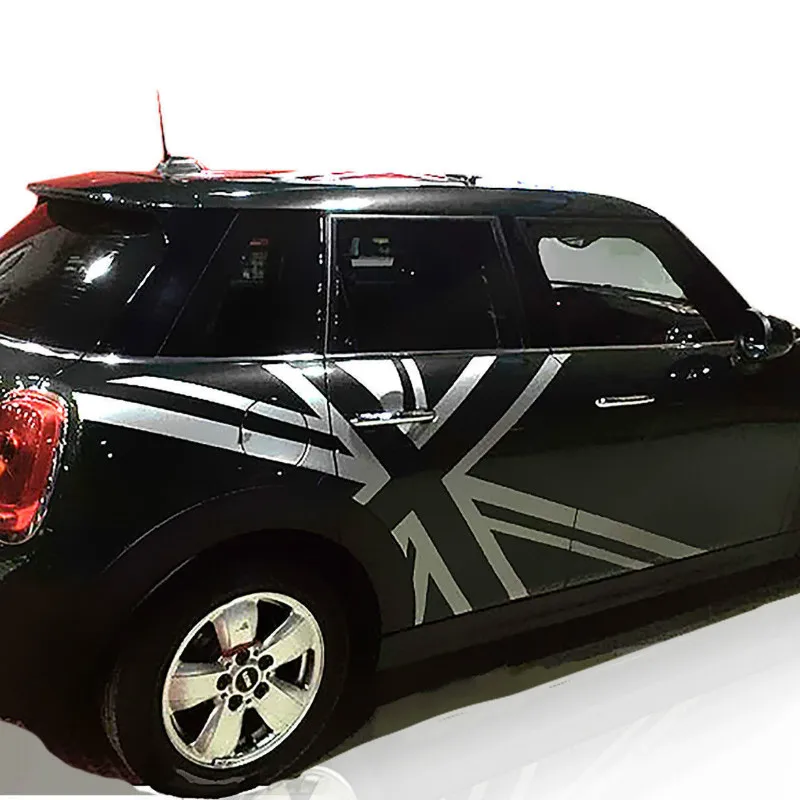 Аксессуары для стайлинга автомобиля наклейки Mini Cooper R55 R50 R53 R60 F55 F56 с флагом