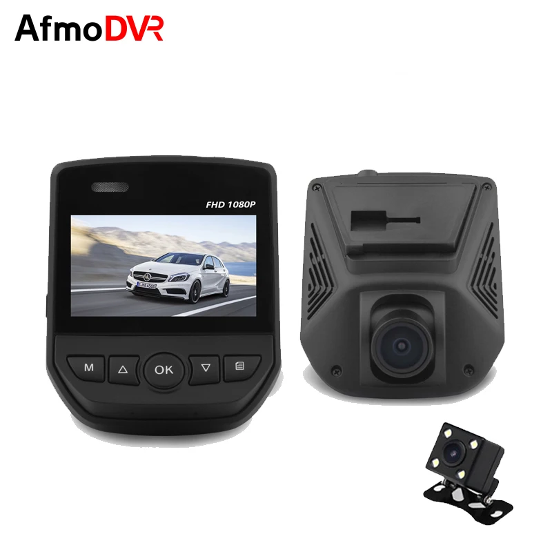 AfmoDVR GS63H Wi-Fi автомобильный видеорегистратор регистраторы Двойной объектив задняя