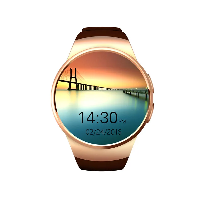Kingwear KW18 Смарт часы Android/iOS тонкие с sim картой TF Bluetooth телефон Функция монитор