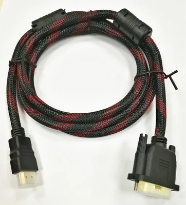 Hdmi к DVI 24 + 1 линия HDM/DVI hdmi обмена HD видео линия|Кабели HDMI| |