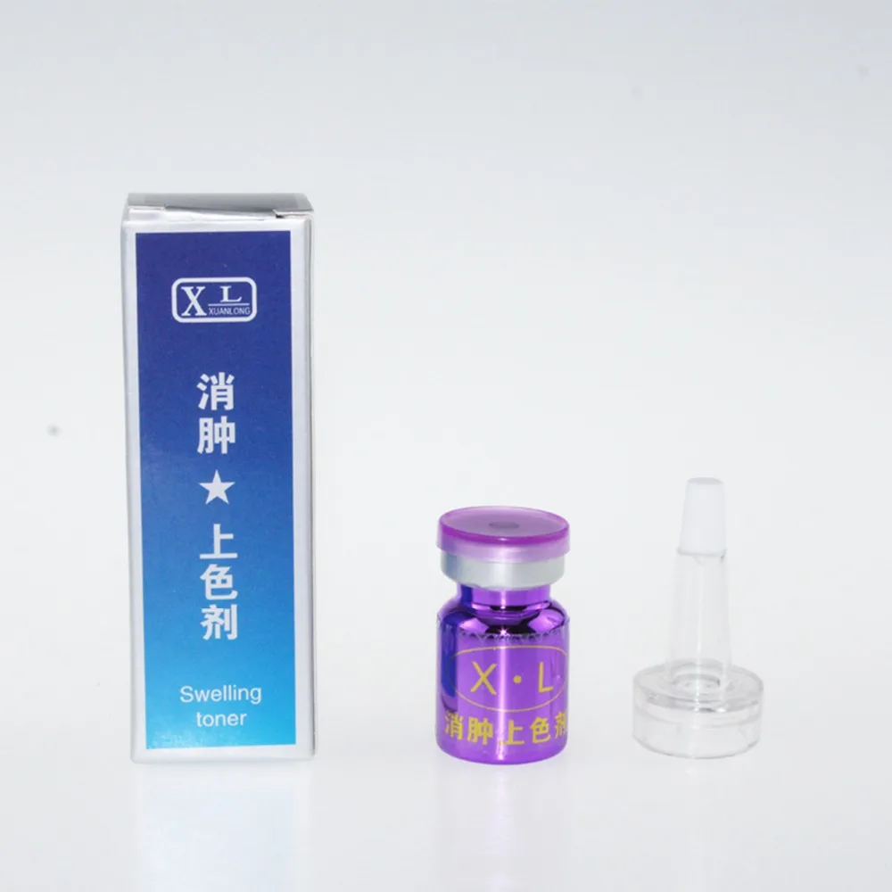 Micropigmentation Swelling Toner 10ml Permanent Makeup Microblading Tattoo Aftercare Eyebrow Color Fixing Refilling Agent |