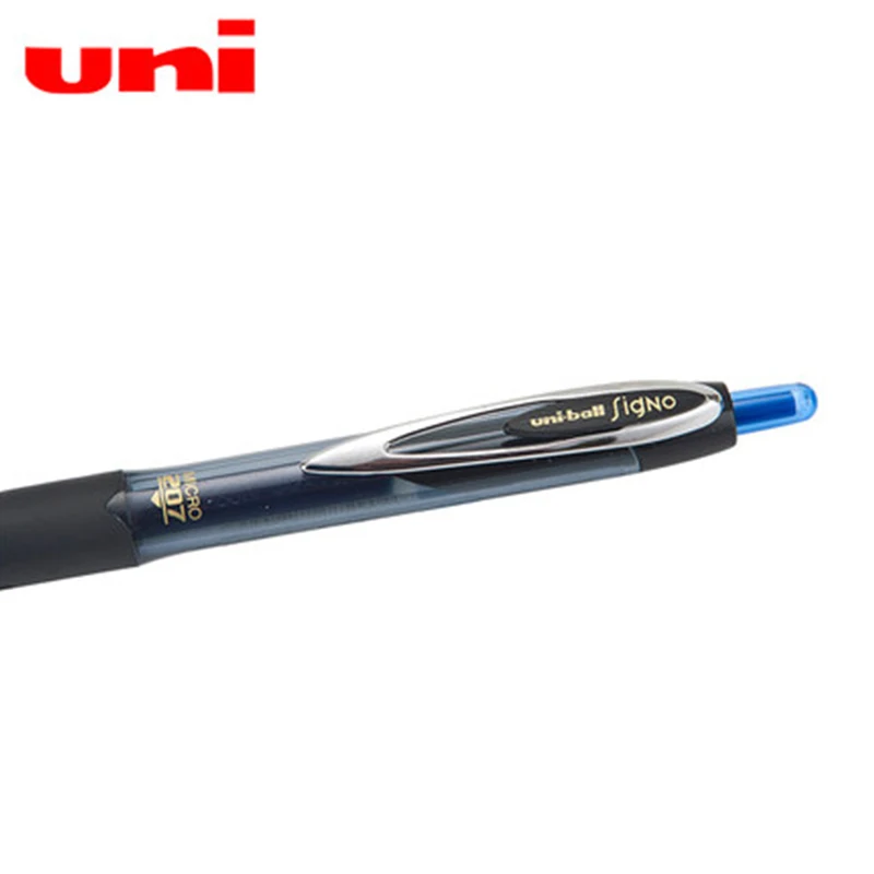 12 шт./лот Uni-Ball Signo UMN-207 Выдвижная гелевая ручка 0 5 мм stylo | Канцтовары для офиса и