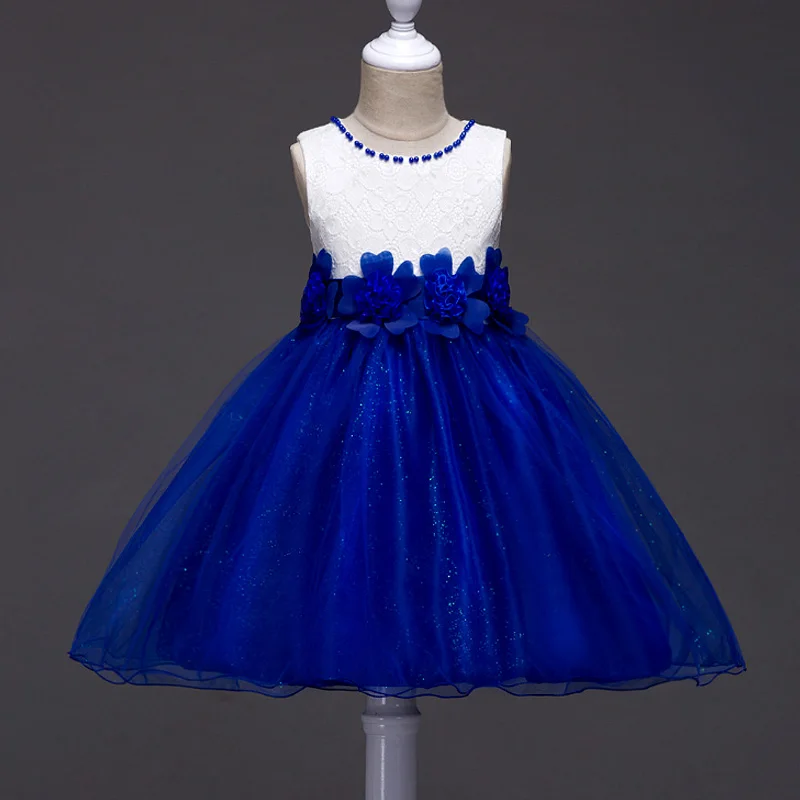 Girls Dress Summer Kids Dresses For Wedding Children's Clothes Birthday Party Vestidos 3 4 5 6 7 8 9 10 Years | Детская одежда и