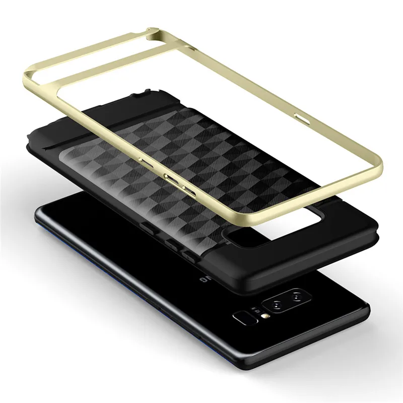 Роскошные геометрический TPU + PC матовый Пластик Гибридный противоударный Прочный