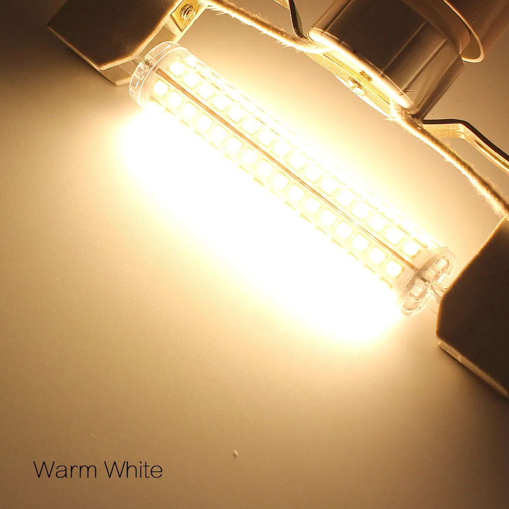

ANBLUB R7S LED Corn Bulb 10W 78mm 15W 118mm SMD 2835 Light Replace 30W 40W 50W Halogen Lamp Spotlight AC 220V Nature White /Warm