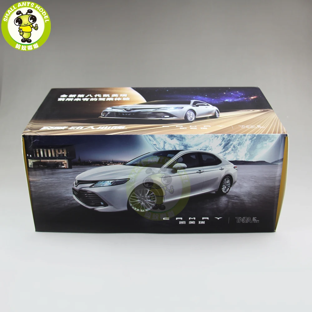 Новинка 1/18 Camry 8-го поколения литая модель автомобиля игрушки для детей Детская Коллекция Черный