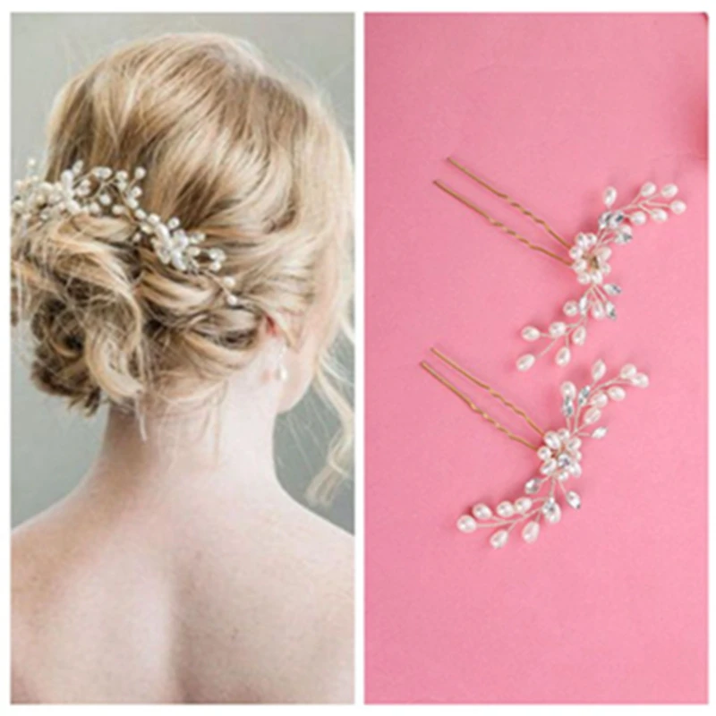 

Women White Flower Hair Headdress For Bride Wedding Hair Accessories Korean Bride Fashion Wedding Headdress GSJ9008