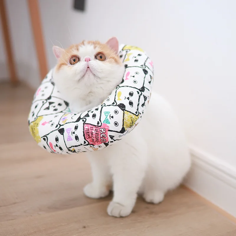 Ошейник для домашних питомцев милая одежда из хлопка с наполнителем собак и