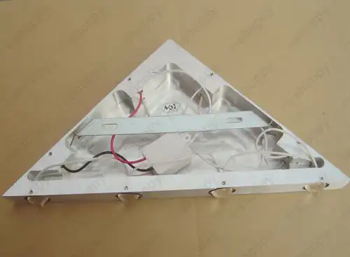 Dimmable/Not Up/Down 8W LED настенное бра светильник треугольная лампа диско холл ресторана