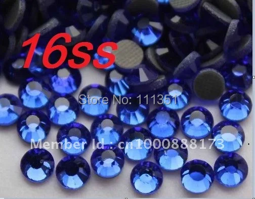 1440 прозрачные стразы с плоской задней поверхностью 16 Ss 4 мм|glass jat|rhinestone banglerhinestone