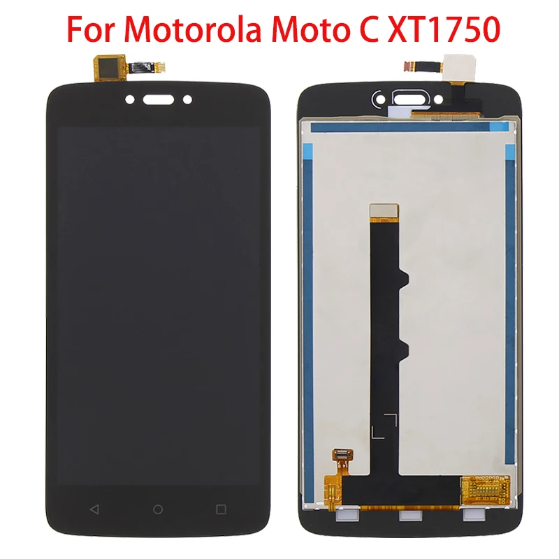 ЖК-дисплей 5 0 дюйма для Motorola Moto C XT1750 XT1755 XT1754 XT1758 сенсорный экран с дигитайзером в