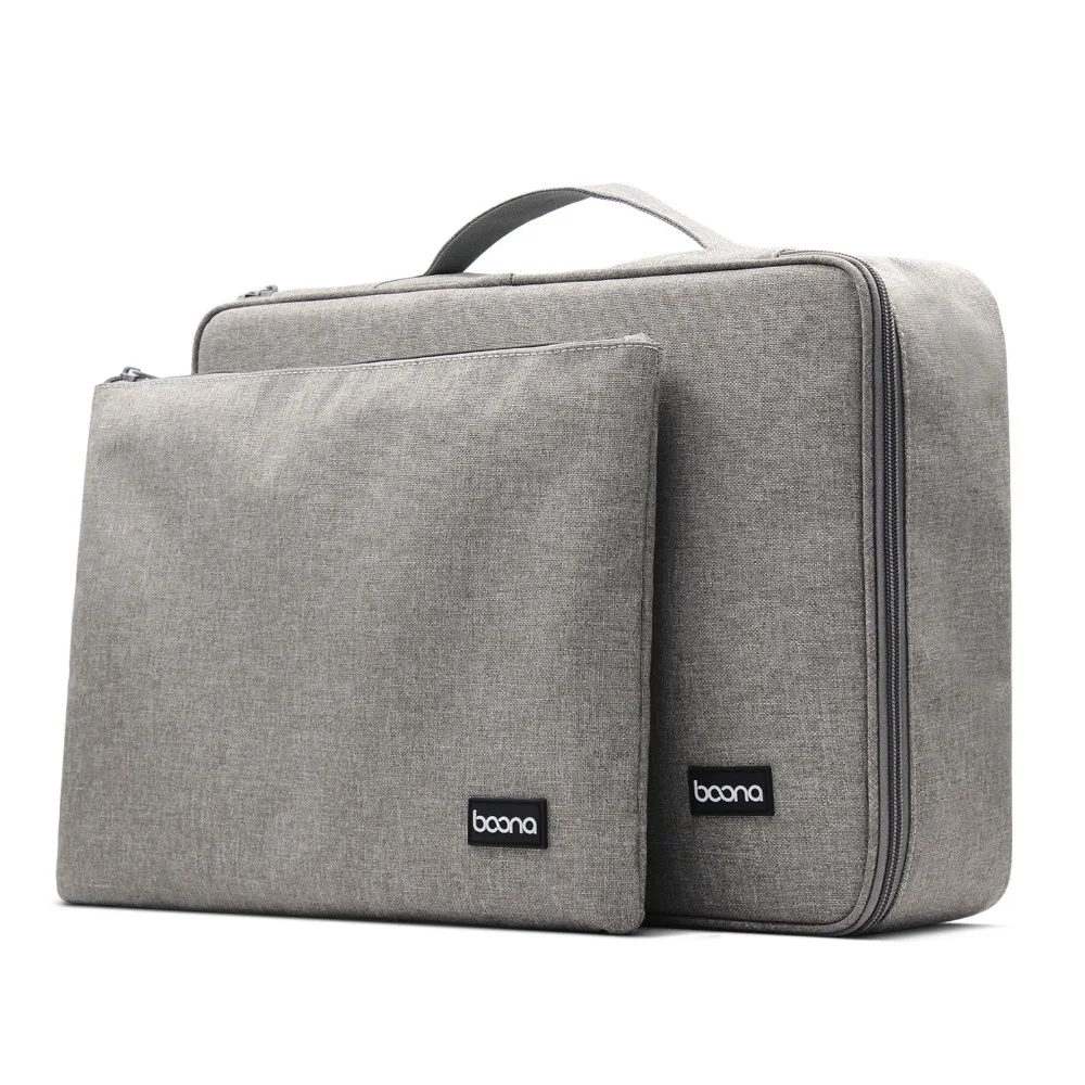Boona Single& Dual Oxford Waterproof Document Bag Organizer Papers Storage Pouch Credential Bag Diploma Storage File Pocket