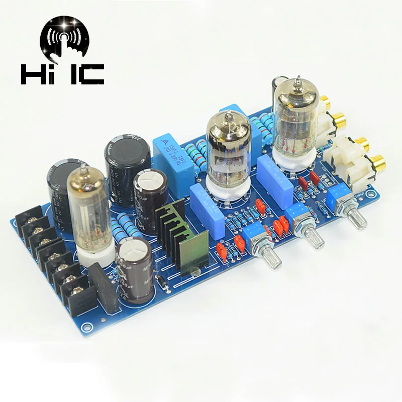 

2018 Home Amplifiers Audio Amplificador 6N1 Tone Board Tube Amplifier Preamplificador Tube Preamp Board Free Shipping