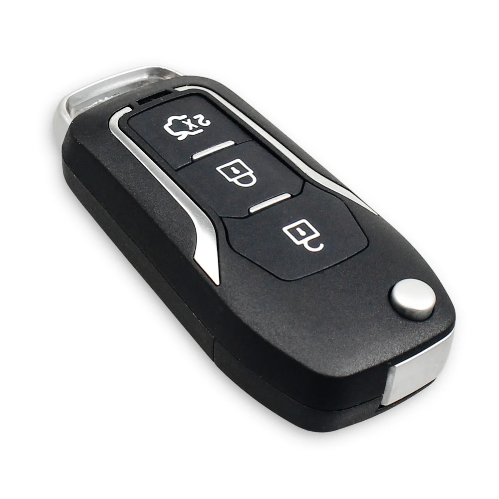 KEYYOU 3 кнопки модифицированный автомобиль дистанционного ключа оболочки чехол