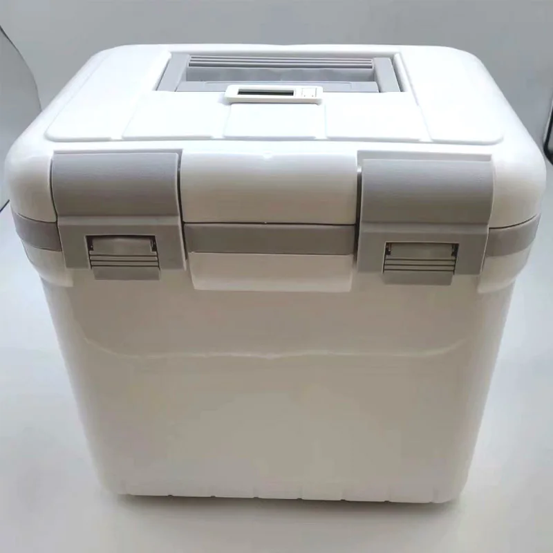 6L buitenshuis пластиковая коробка для транспортировки вакцин с температурным дисплеем 48 часов