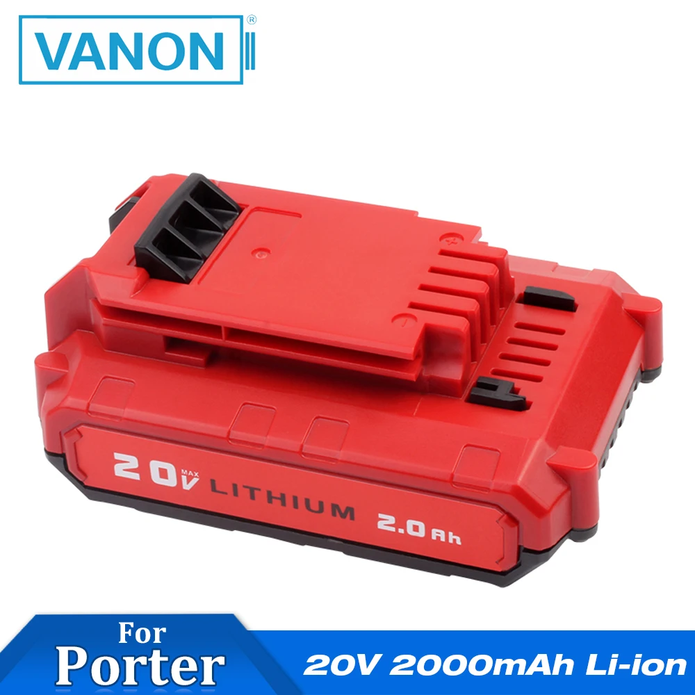 VANON для Porter 20 в 2000 мА/ч литий ионный перезаряжаемый аккумулятор