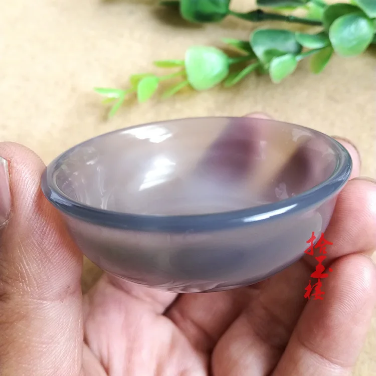 Pure natural color agate cup tea bowl no burning authentic Kung Fu pendant | Украшения и аксессуары