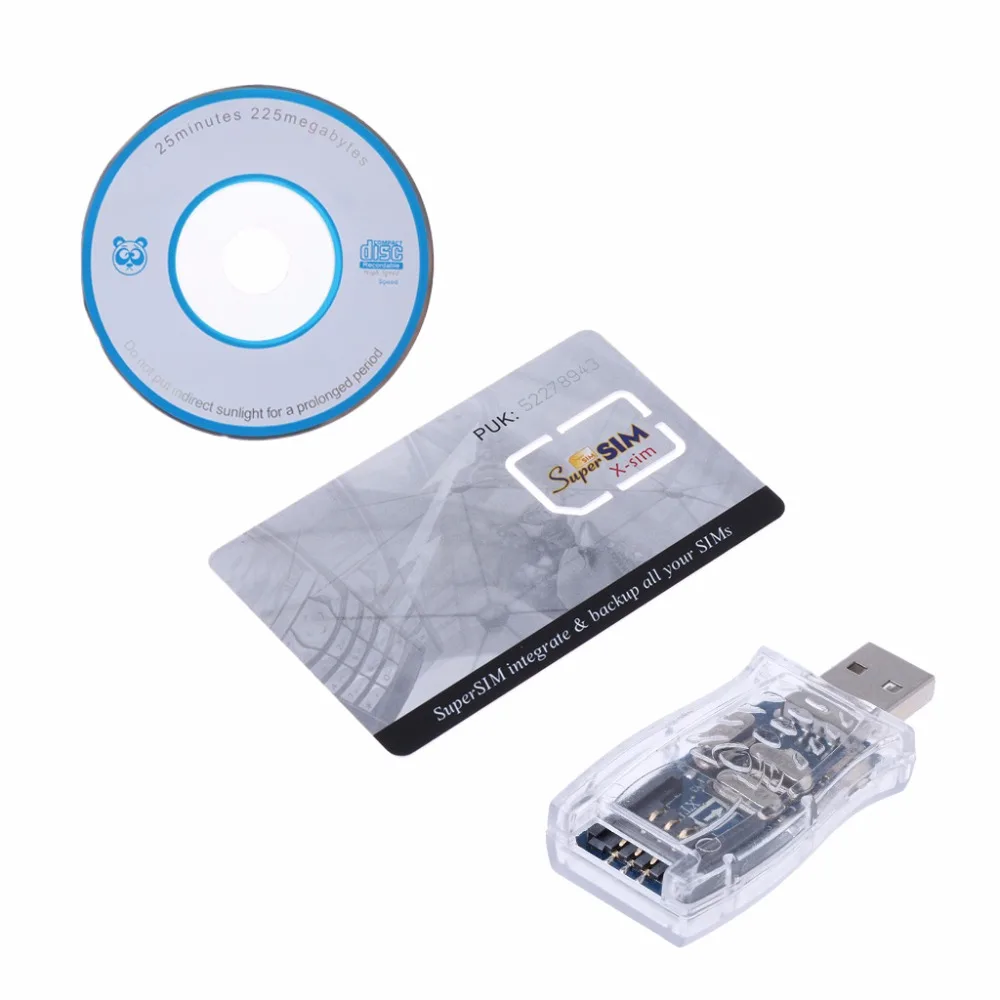 USB 16 в 1 устройство для чтения супер SIM карт записывающее копирующее резервное