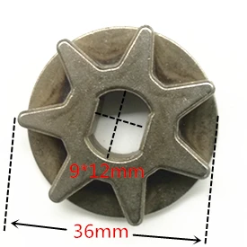 B2 2PCS Шестерня звездочки привод Замена звездочки для MAKITA 5016B 5012B 405 8016 5014B шестерня Звездочка Электрическая цепная пила Цепная пила цепь - Цвет: B2 2PCS