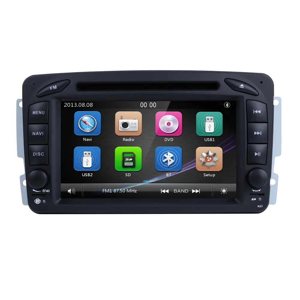 HD 7 "сенсорный автомобильный dvd плеер с экраном для Benz W203 W208 W209 W210 W463 Vito Viano Autoradio
