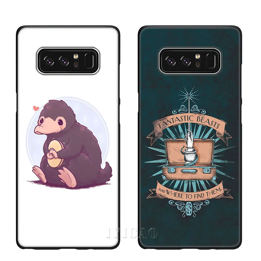 IYICAO Fantastic Beasts Soft Silicone Case for Samsung Galaxy A70 A50 A40 A30 A10 M10 M20 M30 Note 8 9 Phone | Мобильные телефоны и