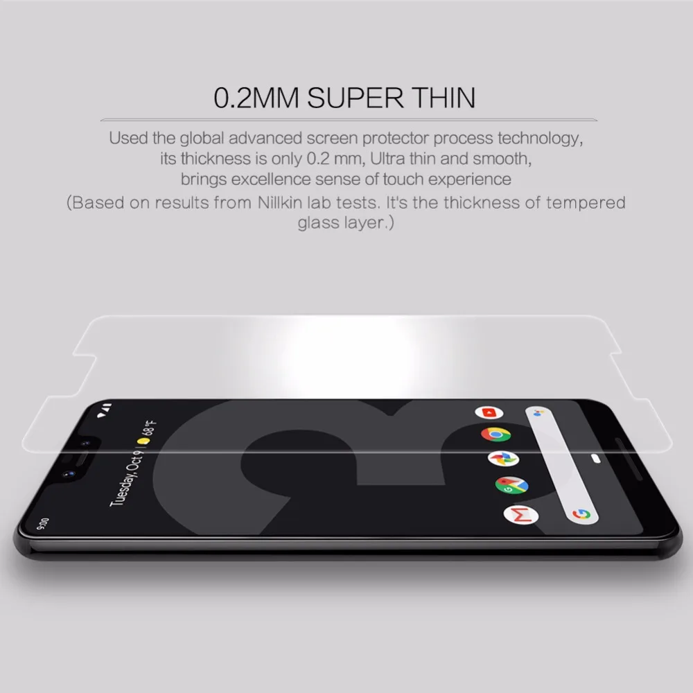 Взрывобезопасное закаленное стекло NILLKIN Amazing H + Pro с закругленными краями для Google