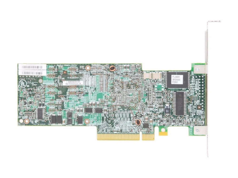 RaidStorage Avago LSI MegaRAID SAS 9260-8i LSI00198 8 портов 512 Мб кэш-памяти SFF8087 6 ГБ RAID0.1.5.6 PCI-E 2 0 X8 карта