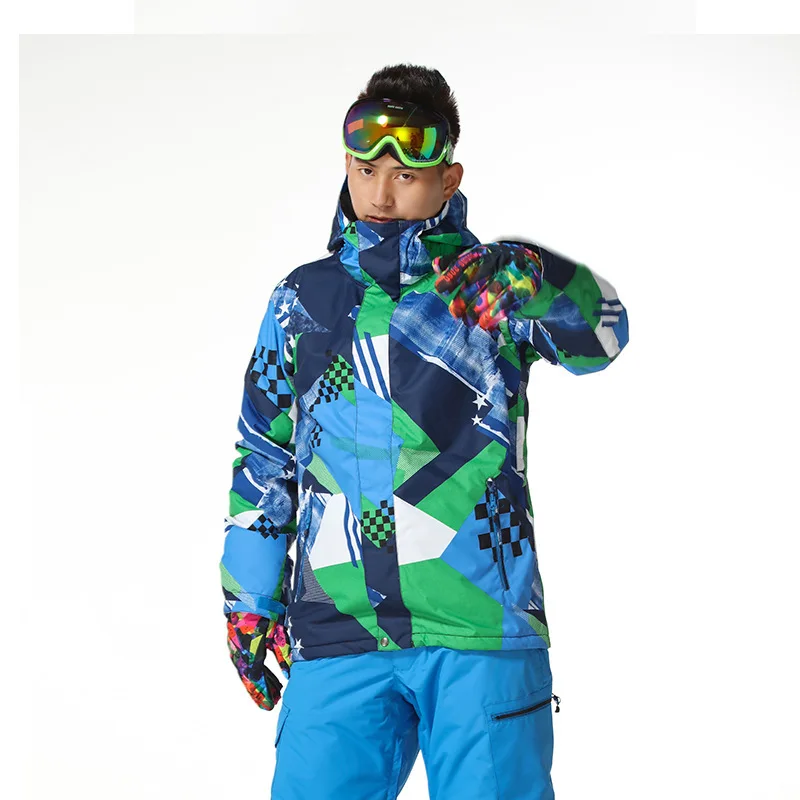 GSOU SNOW male ski suit against wind and waterproof single board skiing 1416 | Спорт и развлечения