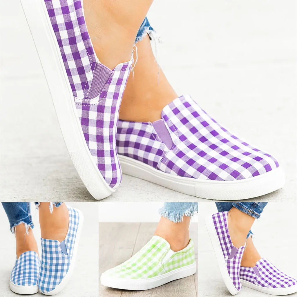 2019 Весна Женские туфли лодочки обувь кроссовки на танкетке слипоны Туфли без