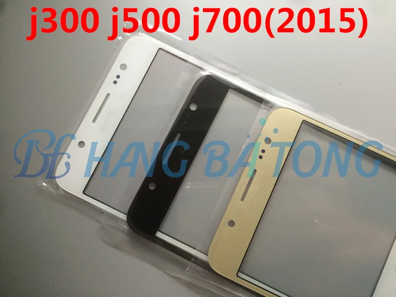 Передний ЖК сенсорный экран внешняя стеклянная линза Замена для samsung galaxy (2015) J3 J300