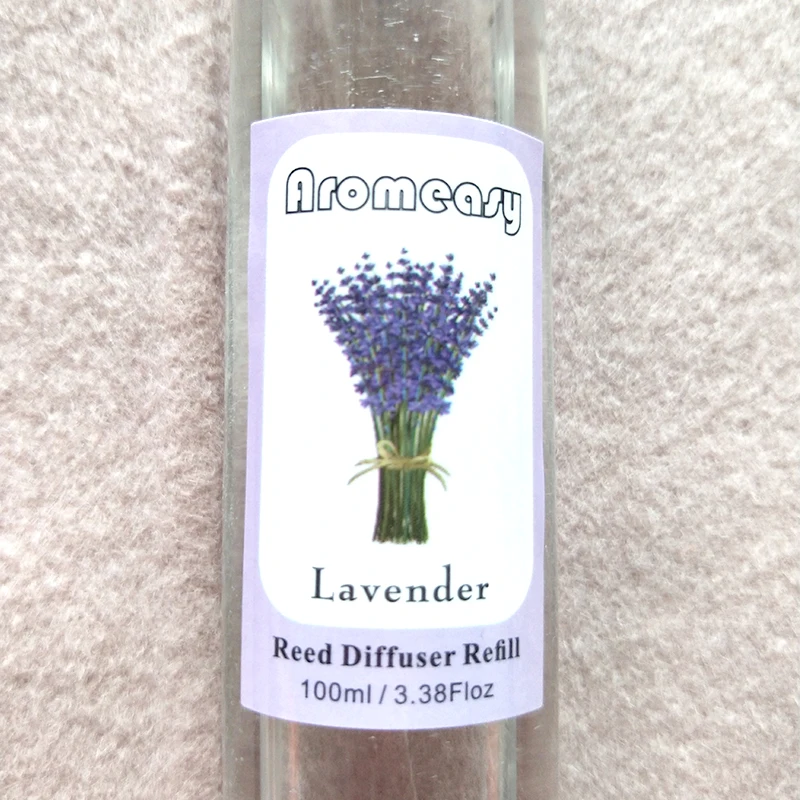 1 шт. Aromeasy 100 мл Reed Diffuser Refill Bottle ароматическое масло для дома комнаты парфюм Арома эфирное масло добавка лаванда 3*18,7 см