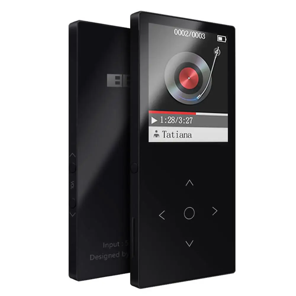 Музыкальный плеер Bluetooth4.1 MP3 оригинальный BENJIE K8 сенсорный ключ 8 ГБ HiFi Звук без
