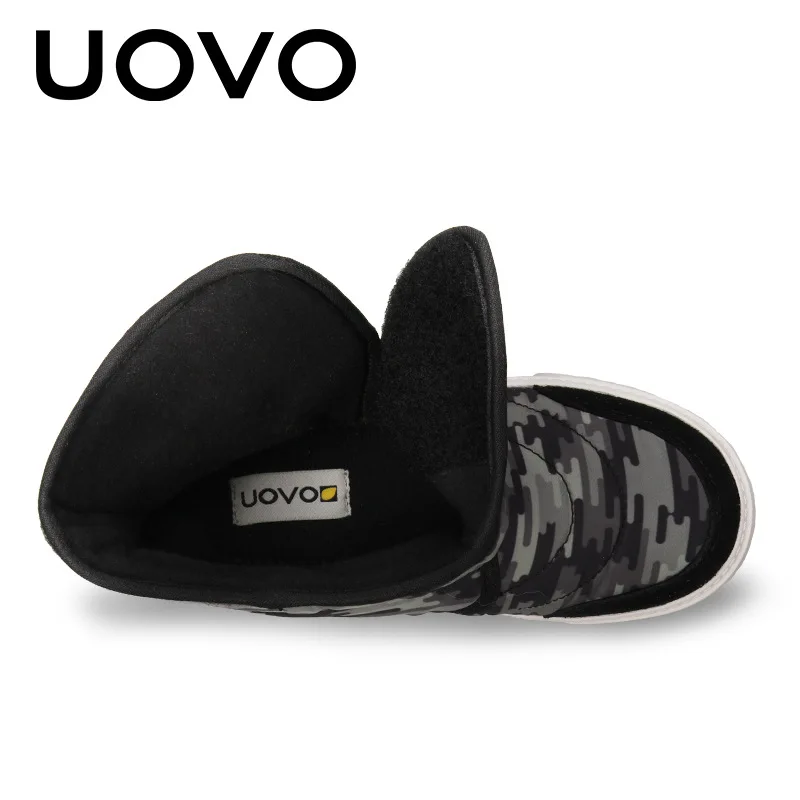 Короткие ботинки для мальчиков и девочек зимние размер 27 39 брендовая теплая