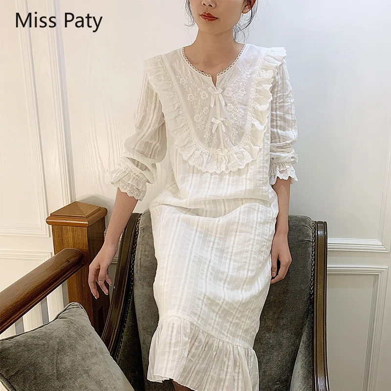 Сексуальная Ночная длинная рубашка домашнее белье платье принцессы винтажная