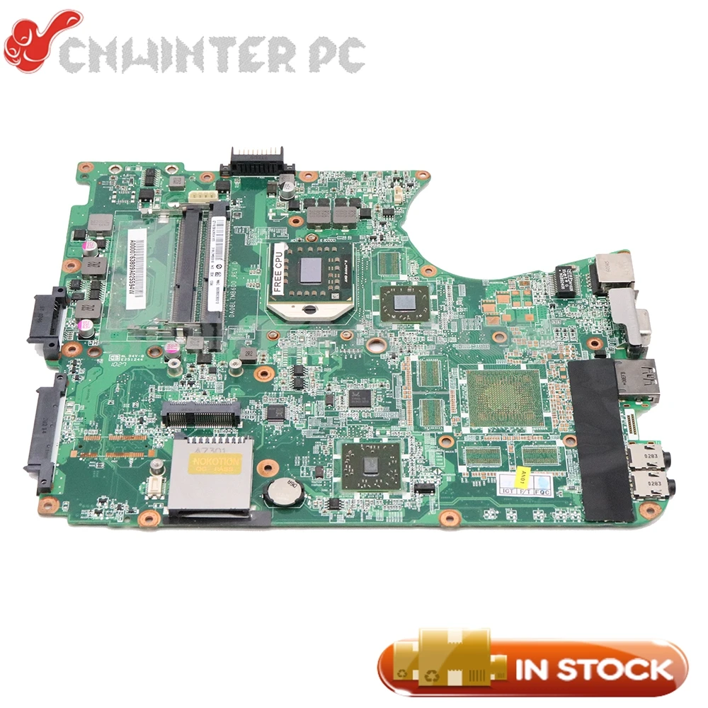 Материнская плата NOKOTION для ноутбука Toshiba Satellite L655D L650D FS1 DDR3 A000079130 A000076380 DA0BL7MB6D0