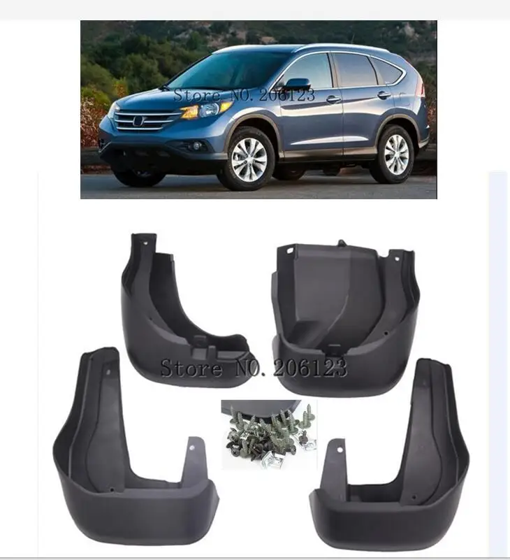 Набор форм брызговик s для Honda CR-V CRV 2012- Брызговики спереди тыльная грязь лоскут крыло брызговиков 2013