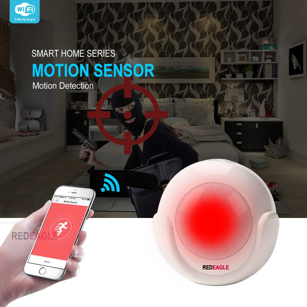 Нео Мини WiFi PIR датчик движения Детектор инфракрасный датчик движения сигнализация для умная домашняя система охранной сигнализации