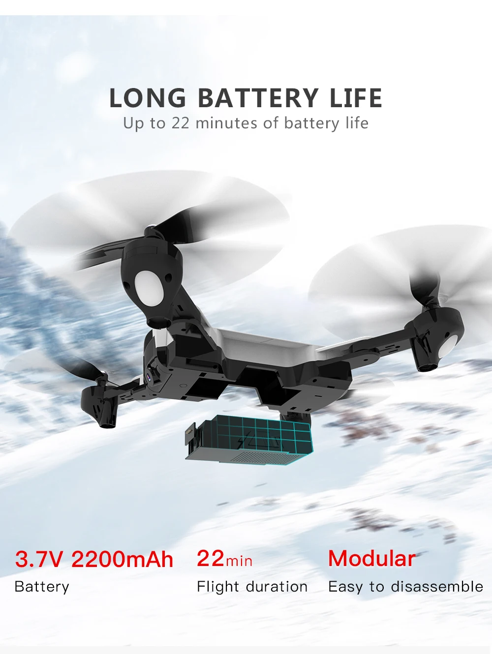 900 wifi FPV RC вертолет с широкоугольной HD камерой мини-Дрон Режим высокой фиксации складной рычаг RC Квадрокоптер для селфи, Дрон