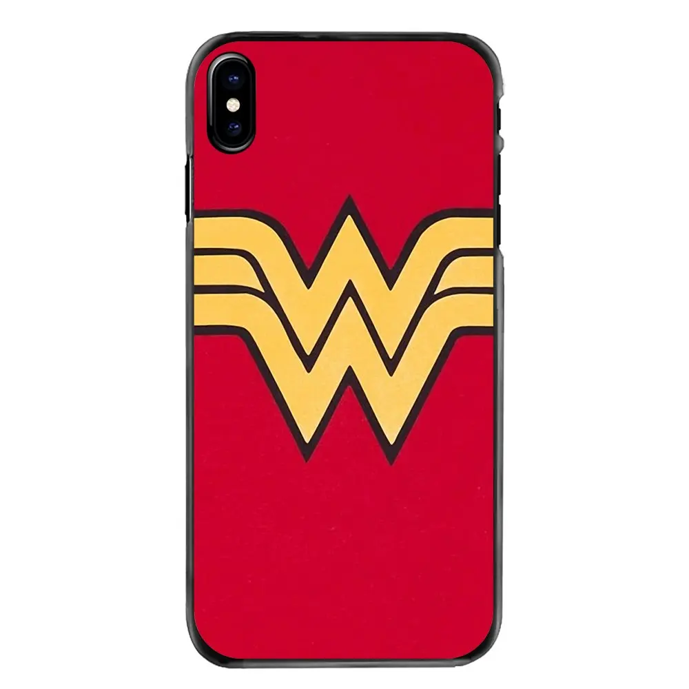 For iPhone 4 4S 5 5S 5C SE 6 6S 7 8 Plus X XR XS Max iPod Touch Wonder woman clothing color Accessories Phone Shell Cover |