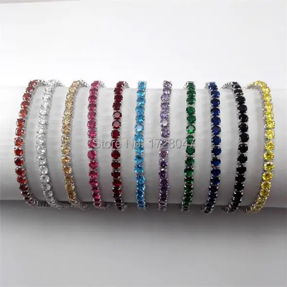 

Free shipping new Design Bracelet 2017 New Trendy Gold color Clear Luxury AAA Zircon Jewelry Bracelets Wholesale
