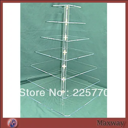 

Free shopping square 7 Tier Acrylic Cupcake Stand