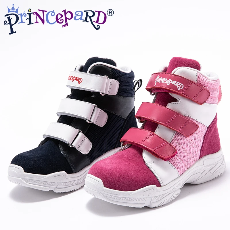 Princepard children orthopedic shoes genuine leather sport for boys and girls 2018 new style hot sale size21-37 | Детская одежда и