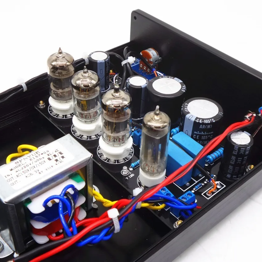 TIANCOOLKEI Marantz M7 12AX7 аудио стерео вакуумная трубка преусилитель для HiFi усилитель