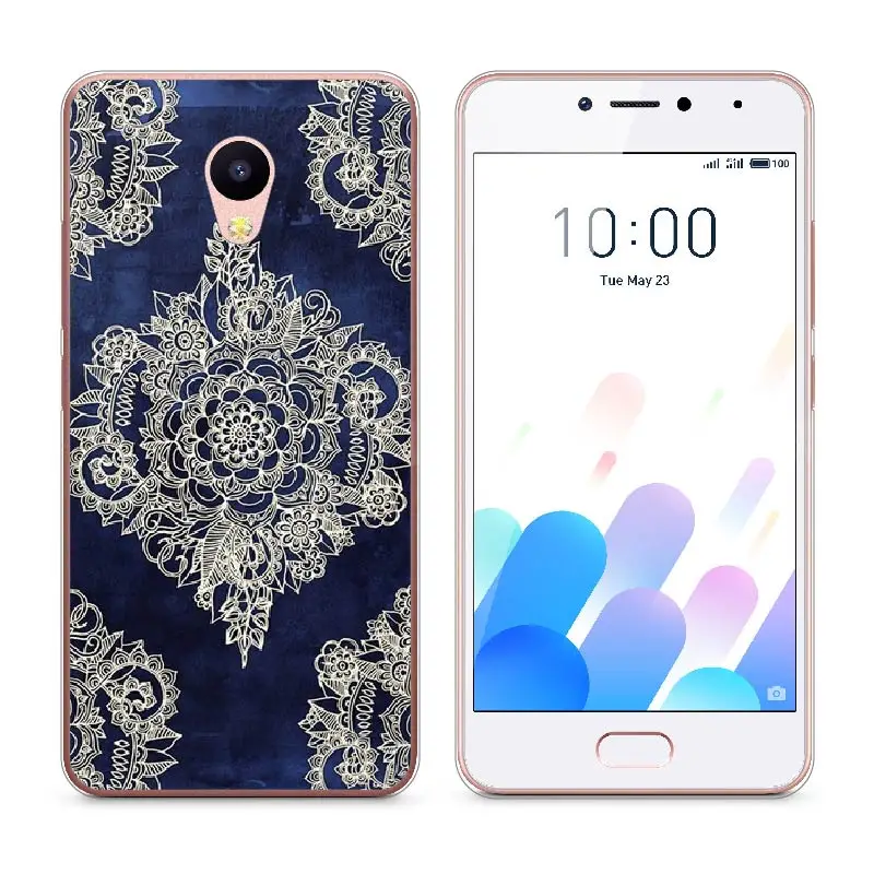 Soft TPU Case for meizu m5c case Cute painted Cell phone M5C Fundas Cover Back picture CASE Meizu FOR mEIZU A5 cover |