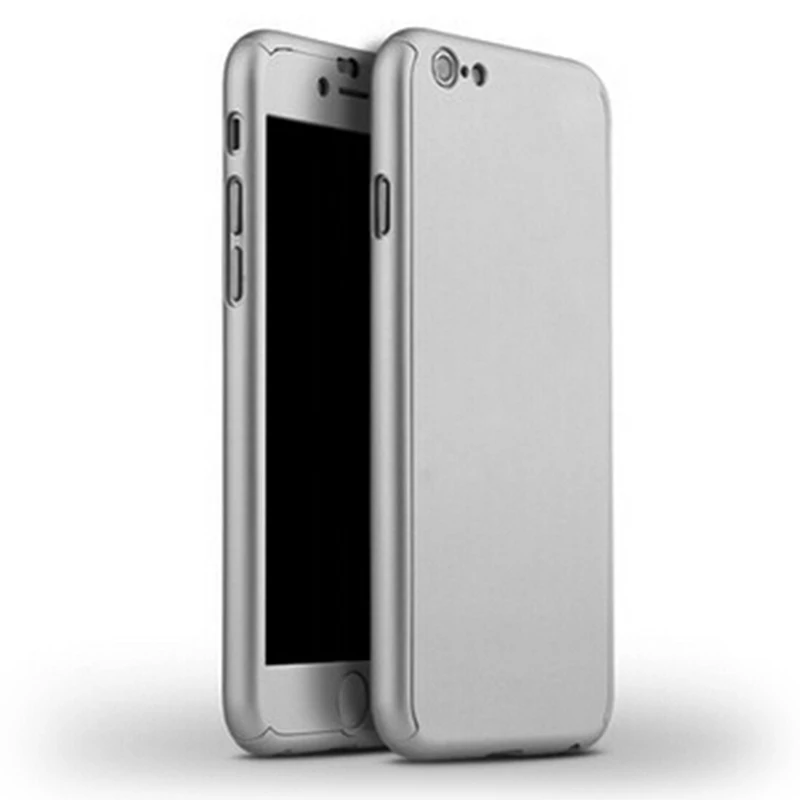 Ультратонкий чехол 360 для capinhas iPhone 8 6 6s 7 Plus чехлы iPhone6 Гибридный Жесткий Тонкий на